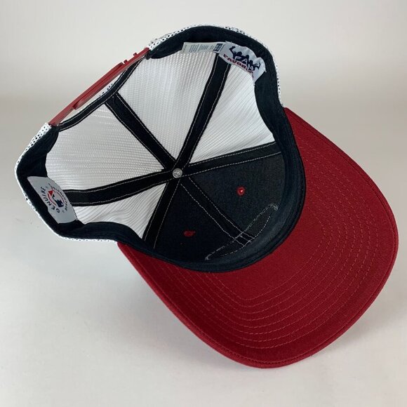 Arizona Diamondbacks MLB Red White Fan Favorite Snapback Trucker Hat - Picture 4 of 6